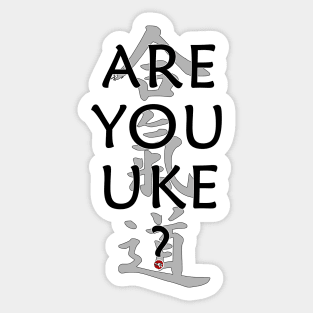 Are you uke? Sticker